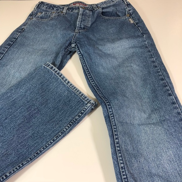 Silver Jeans Button Fly High Rise Straight Size 29 - Picture 3 of 7